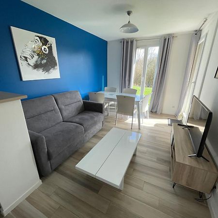 Appartement T2 Cabine Dans Residence Avec Piscine Proche Honfleur - Deauville - Pont L'Eveque Équemauville Exterior foto
